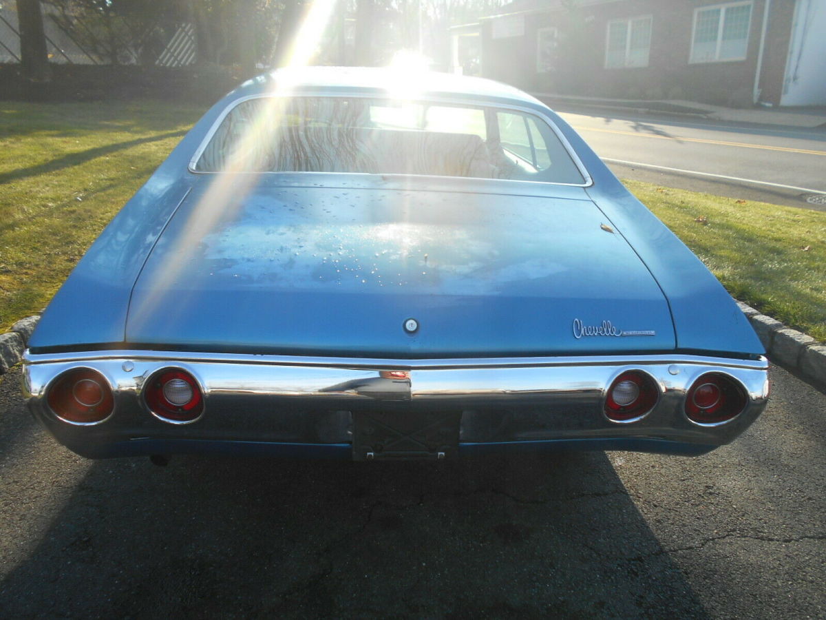 1971 Blue Chevrolet Chevelle 2 dr coupe
