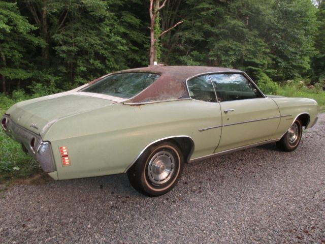 1972 Green Chevrolet Chevelle Fastback