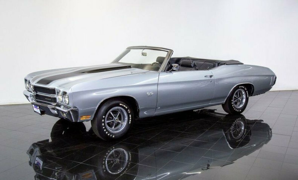 1970 Silver Chevrolet Chevelle --