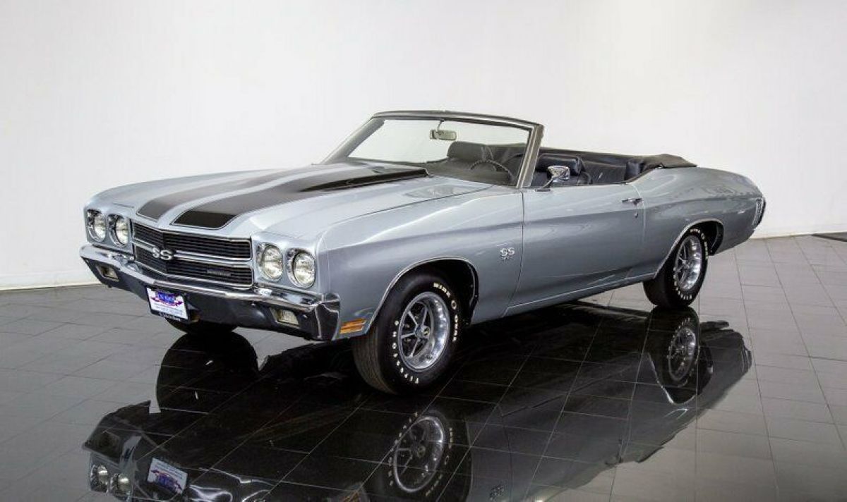 1970 Silver Chevrolet Chevelle --