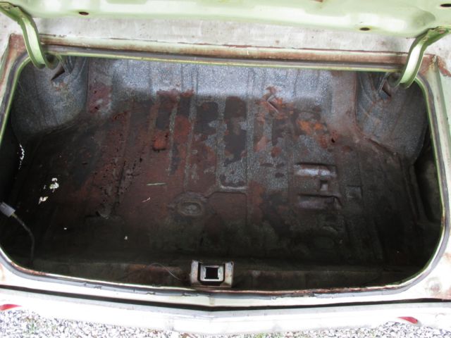 1972 Green Chevrolet Chevelle Fastback