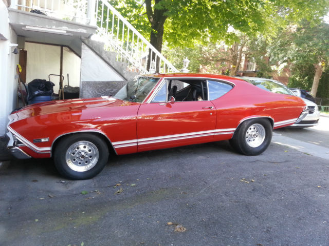 1968 Red Chevrolet Chevelle Coupe