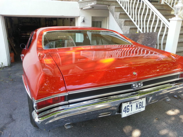1968 Red Chevrolet Chevelle Coupe