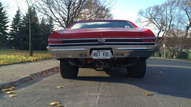 1968 Red Chevrolet Chevelle Coupe