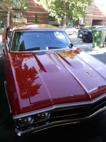 1968 Red Chevrolet Chevelle Coupe