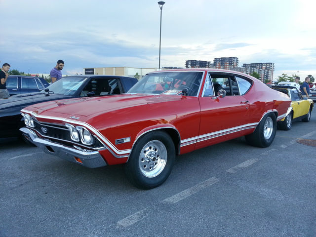1968 Red Chevrolet Chevelle Coupe