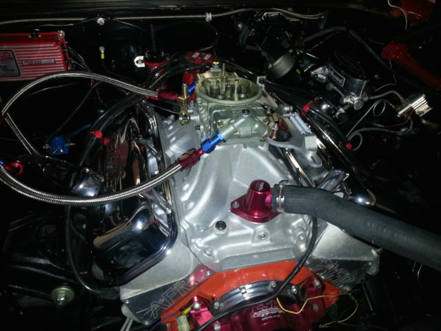 1968 Red Chevrolet Chevelle Coupe