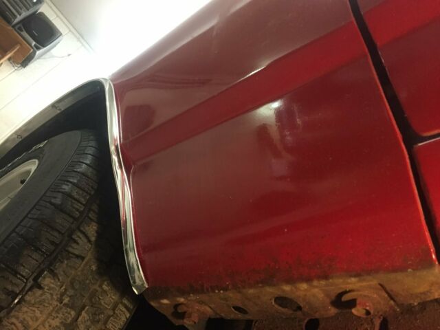 1972 Red Chevrolet El Camino Wagon