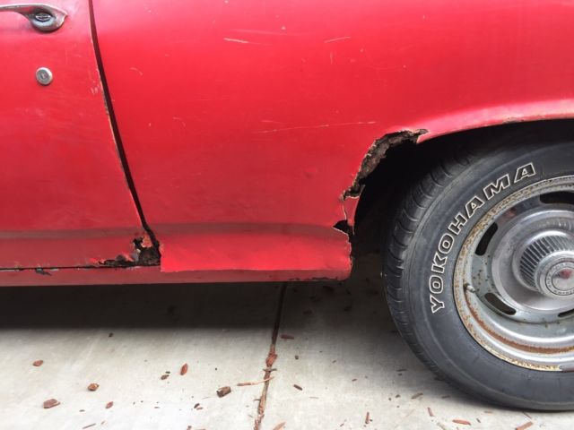 1969 Red Chevrolet Chevelle Convertible