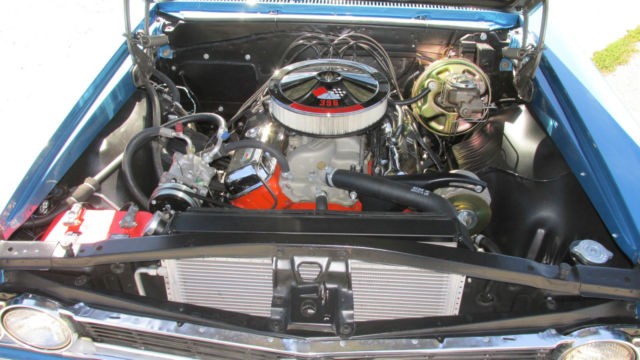 1966 Blue Chevrolet Chevelle Convertible