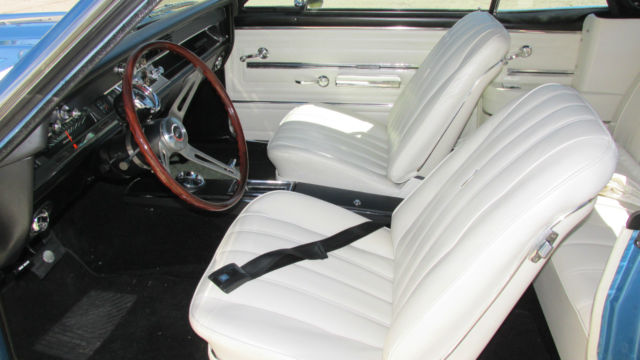 1966 Blue Chevrolet Chevelle Convertible