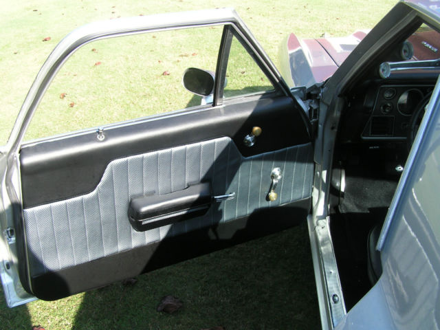 1971 Silver Chevrolet El Camino Cab & Chassis