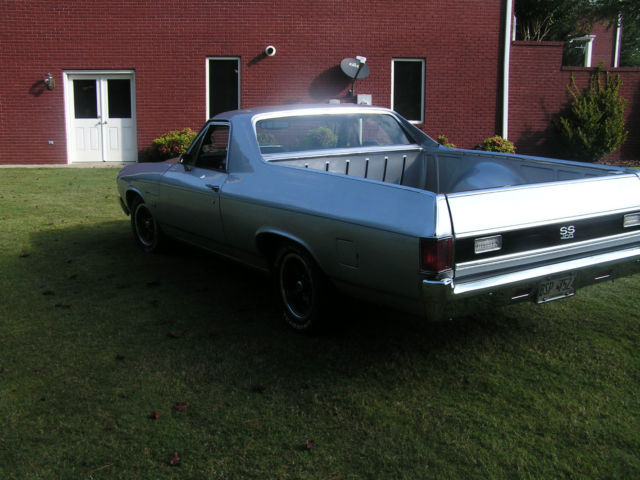 1971 Silver Chevrolet El Camino Cab & Chassis