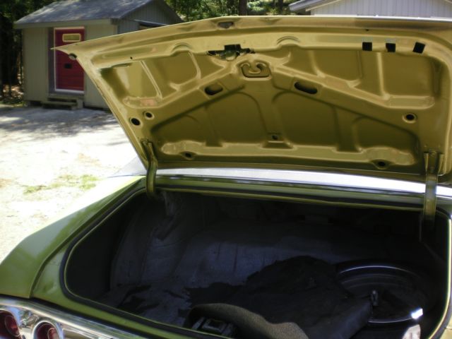 1971 Cottonwood Green Chevrolet Chevelle Two Door