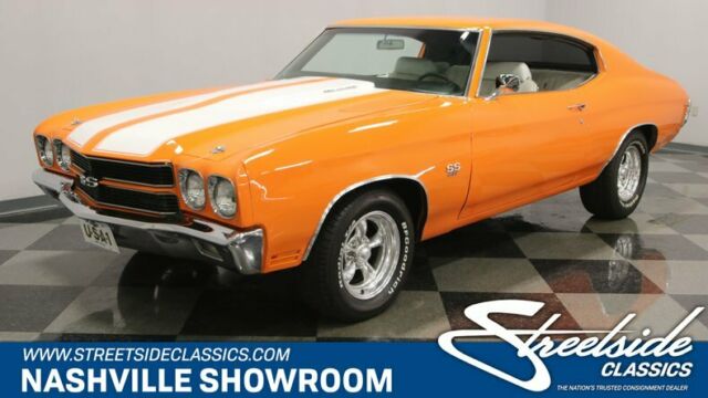 1970 Orange Chevrolet Chevelle Coupe