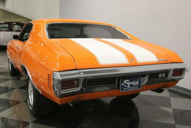 1970 Orange Chevrolet Chevelle Coupe