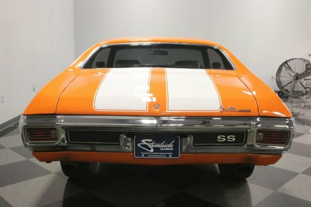 1970 Orange Chevrolet Chevelle Coupe