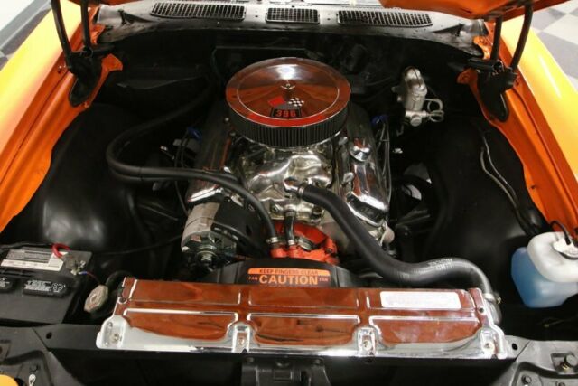 1970 Orange Chevrolet Chevelle Coupe