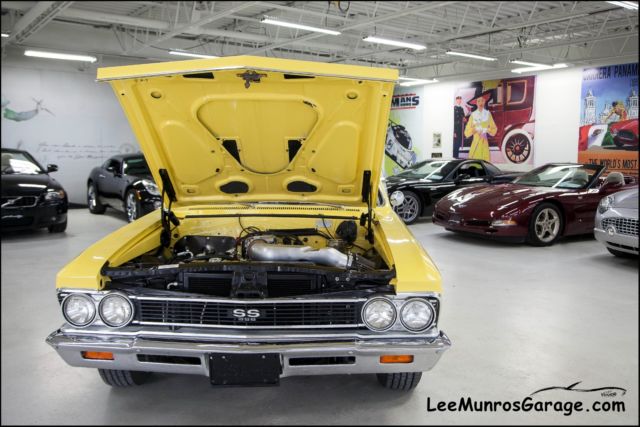 1966 Yellow Chevrolet Chevelle Coupe