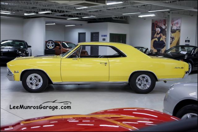 1966 Yellow Chevrolet Chevelle Coupe