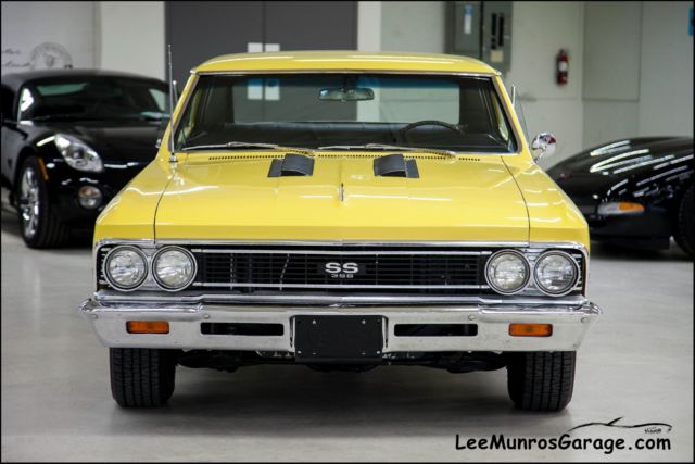 1966 Yellow Chevrolet Chevelle Coupe