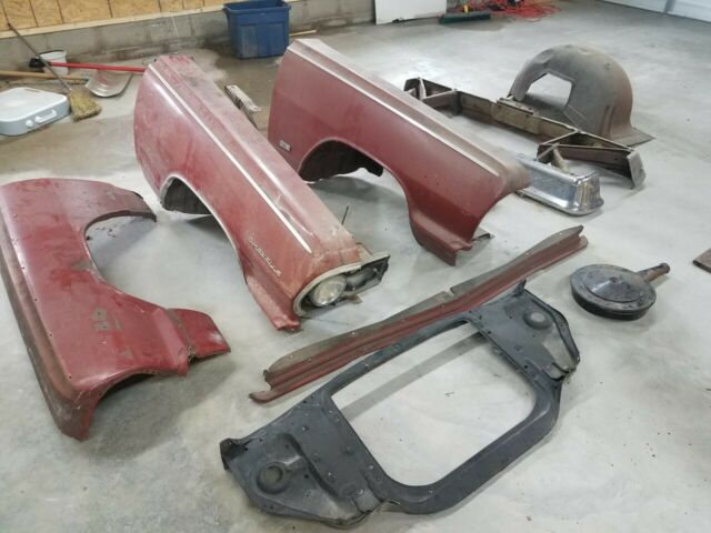 1964 Red Chevrolet Chevelle Convertible