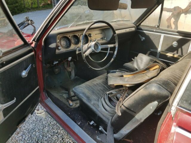 1964 Red Chevrolet Chevelle Convertible