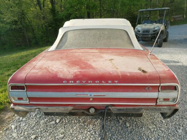1964 Red Chevrolet Chevelle Convertible