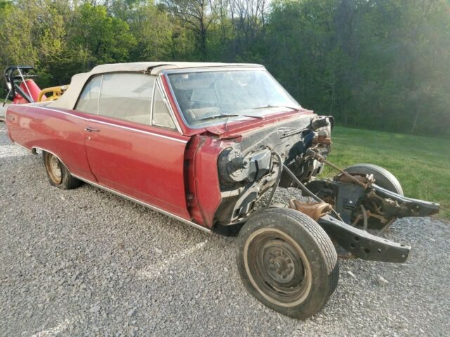 1964 Red Chevrolet Chevelle Convertible
