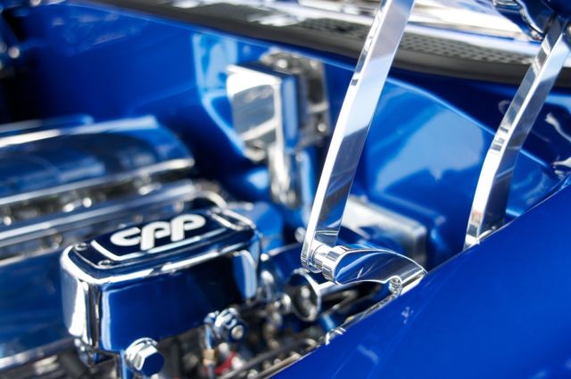 1970 Blue Chevrolet Chevelle Coupe