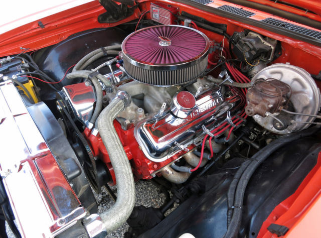 1969 Orange Chevrolet SS Coupe