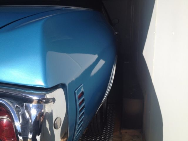 1972 Blue Chevrolet Chevelle Convertible