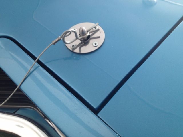 1972 Blue Chevrolet Chevelle Convertible