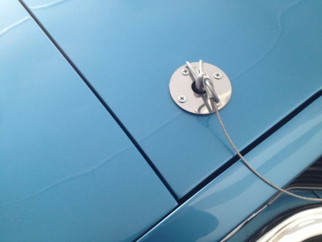 1972 Blue Chevrolet Chevelle Convertible