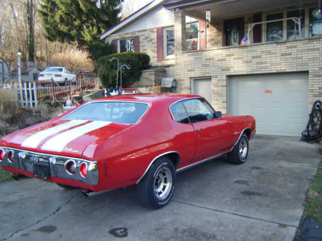 1972 Red Chevrolet Chevelle