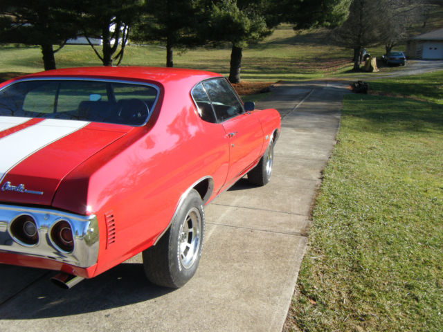1972 Red Chevrolet Chevelle
