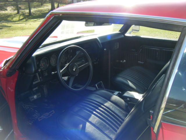 1972 Red Chevrolet Chevelle