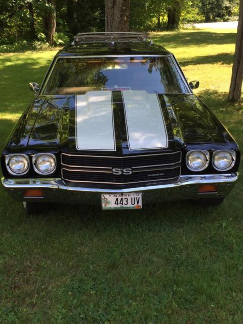 1970 Black Chevrolet Chevelle Wagon