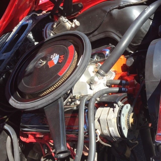 1970 Red Chevrolet Chevelle Coupe