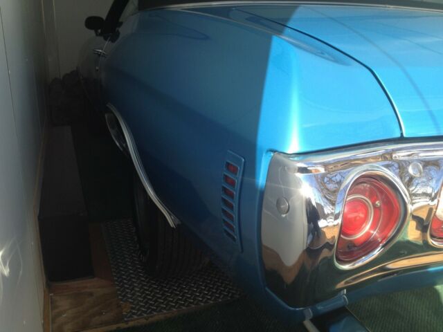 1972 Blue Chevrolet Chevelle