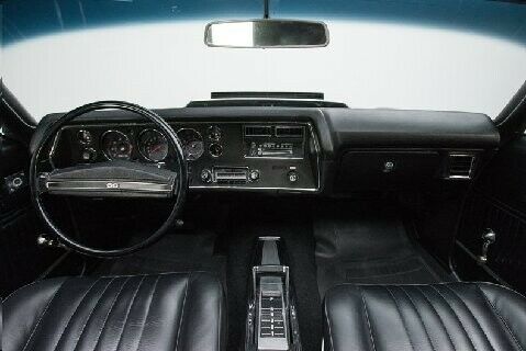 1972 Blue Chevrolet Chevelle