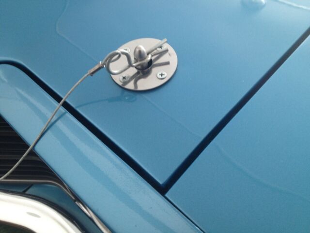 1972 Blue Chevrolet Chevelle