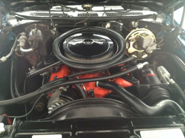 1972 Blue Chevrolet Chevelle