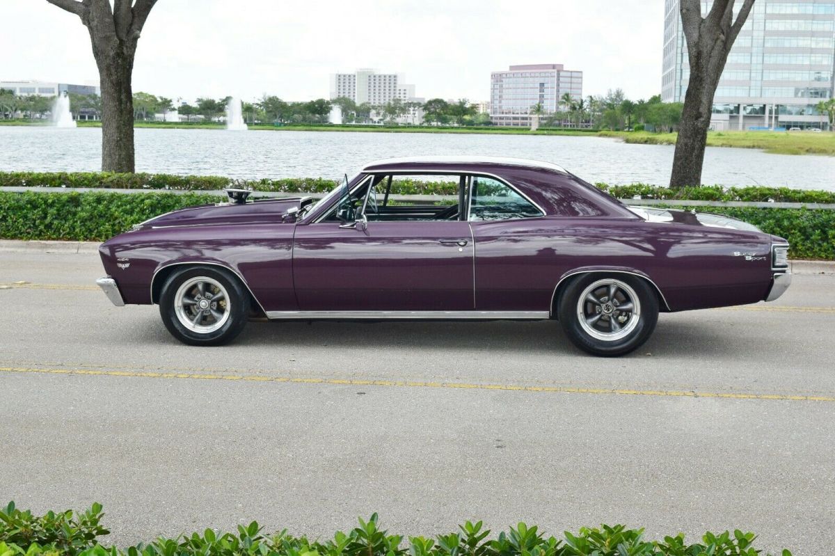 1967 Purple Chevrolet Chevelle Coupe