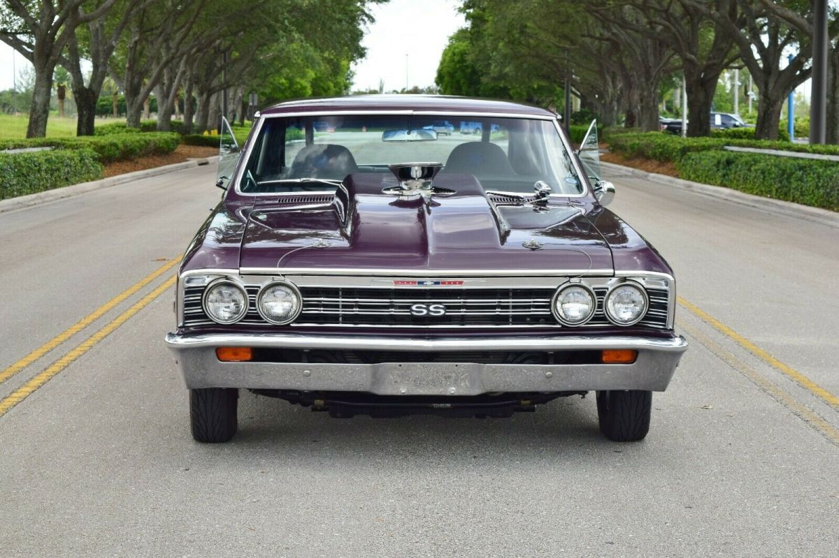 1967 Purple Chevrolet Chevelle Coupe