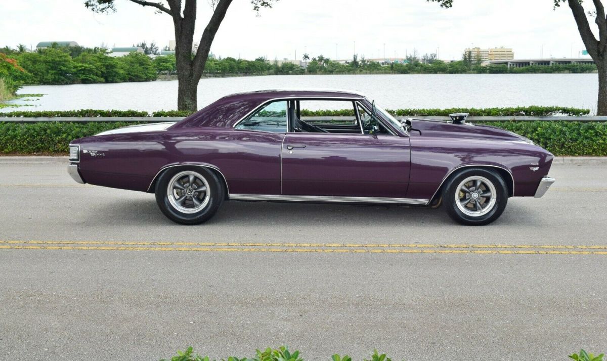 1967 Purple Chevrolet Chevelle Coupe