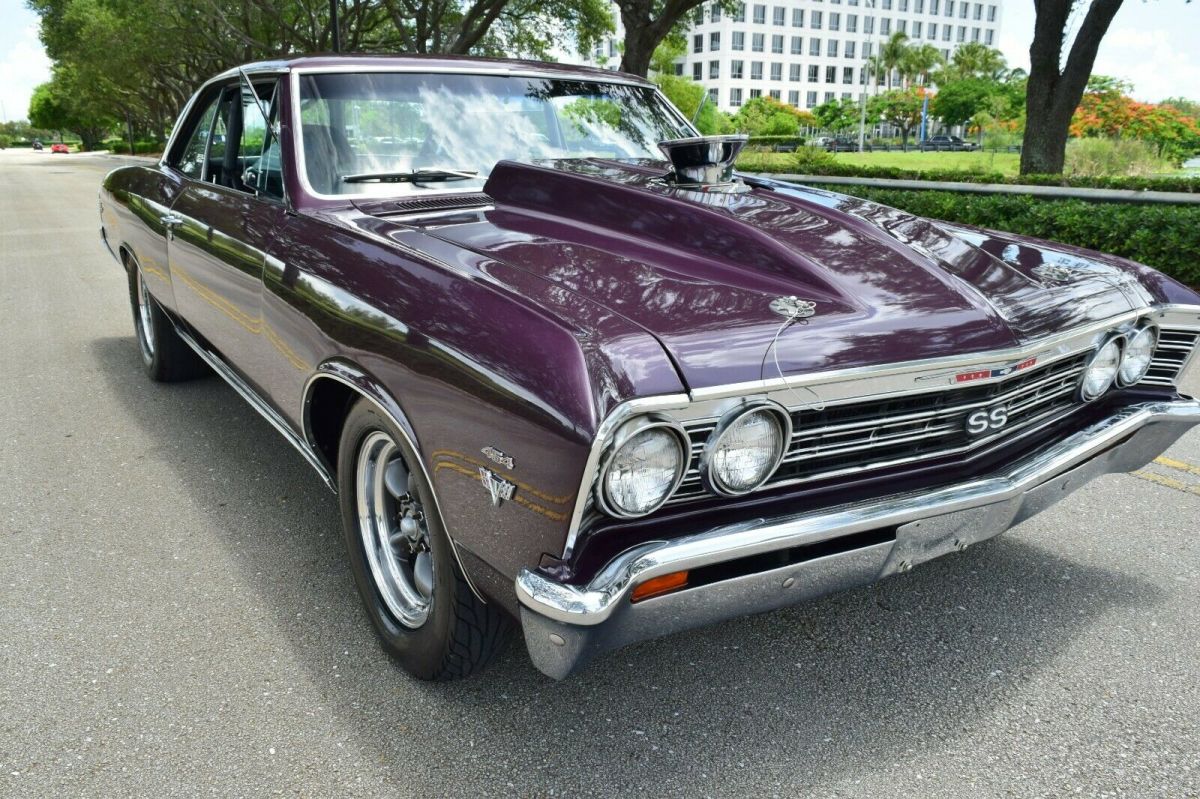 1967 Purple Chevrolet Chevelle Coupe