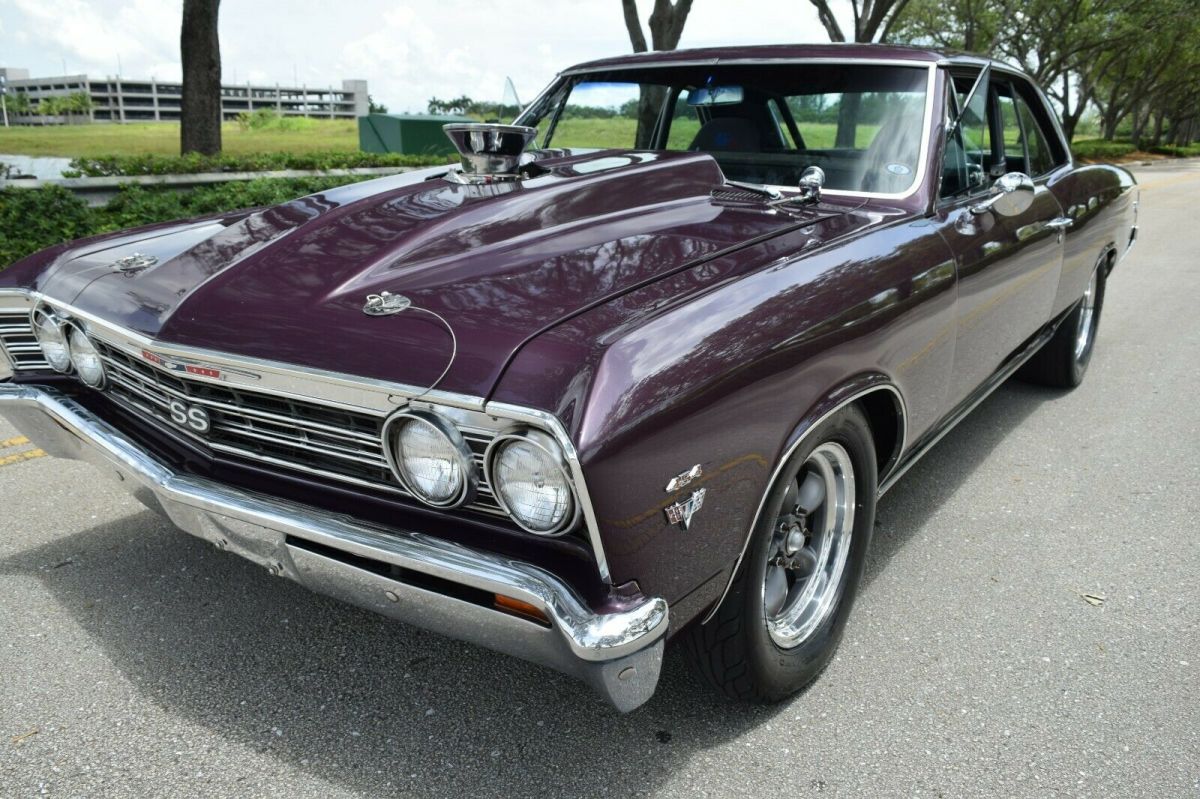 1967 Purple Chevrolet Chevelle Coupe