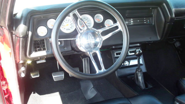 1970 Red Chevrolet Chevelle Coupe