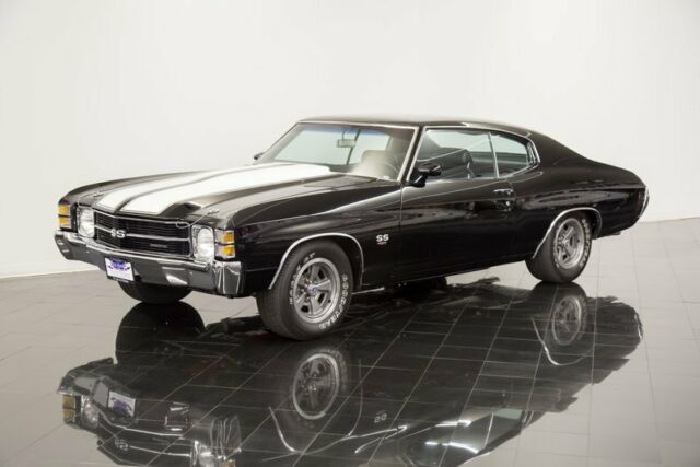 1971 Black Chevrolet Chevelle Coupe